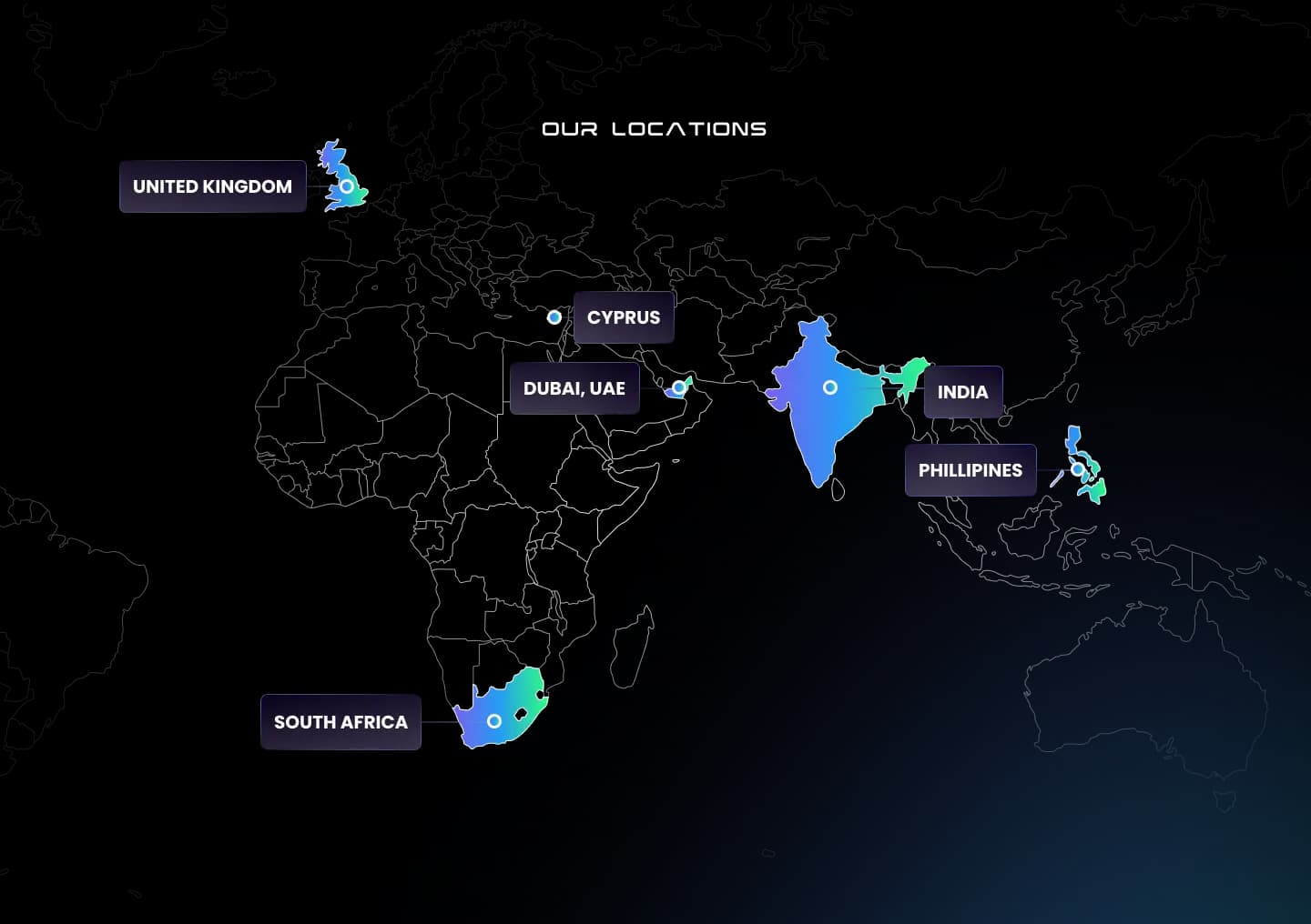 Locations Map